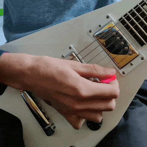 How to play the guitar using the elbow picking motion for playing fast solos/riffs/melodies.