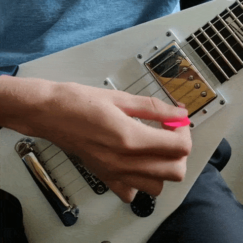 How to play the guitar using the wrist picking motion for playing solos/riffs/melodies.