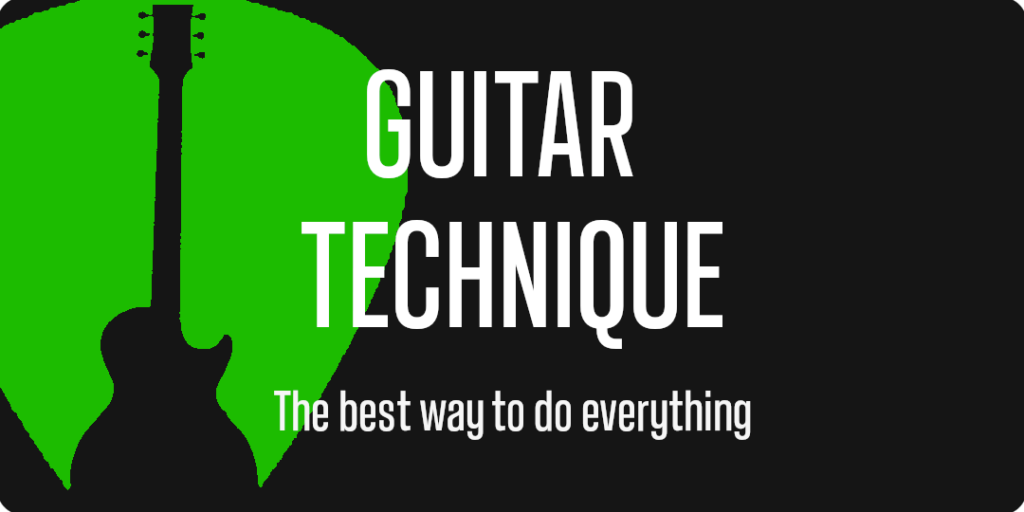 Guitar technique