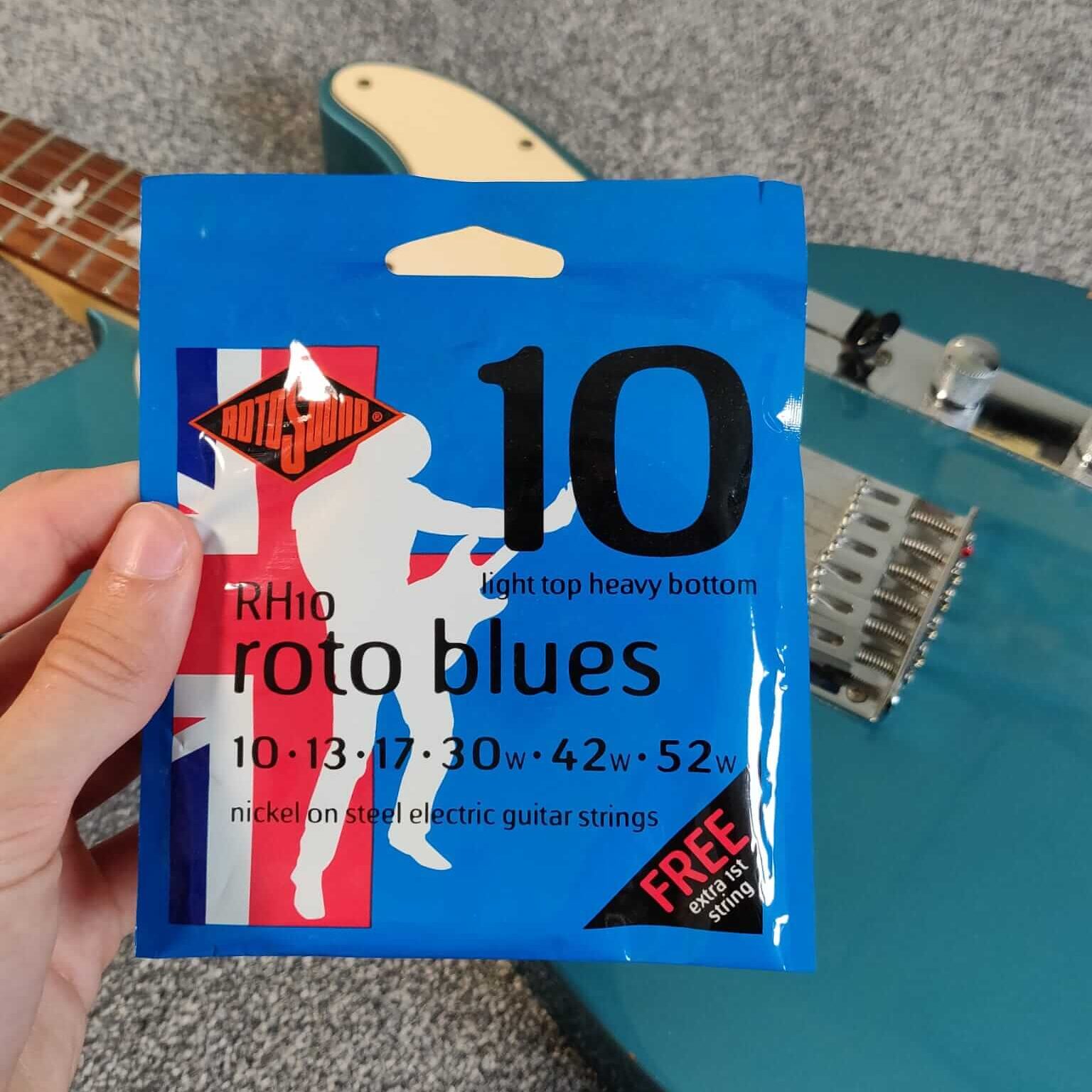 Guitar string packet